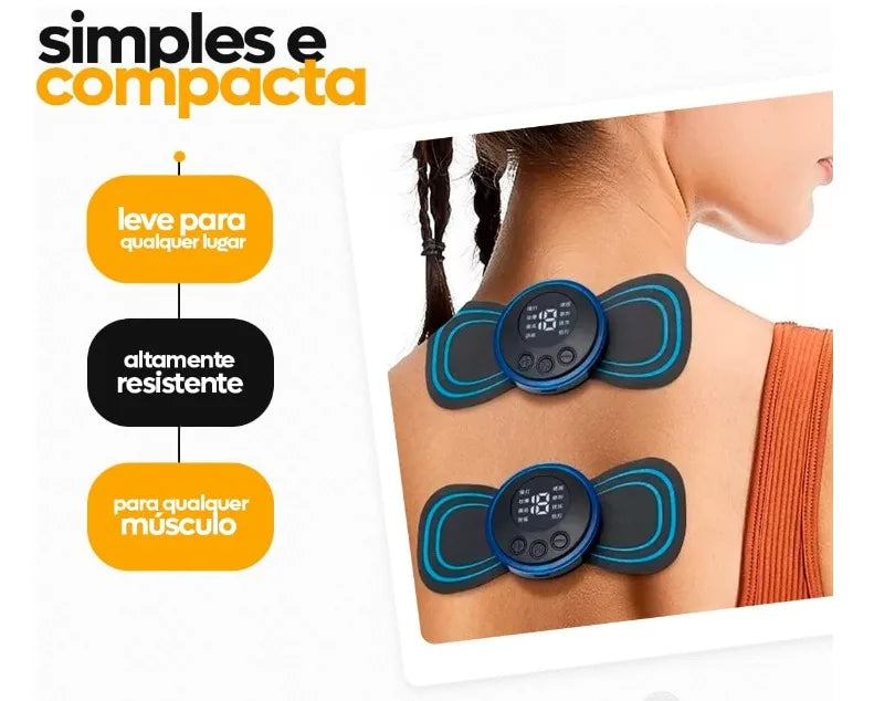 Mini Massageador Elétrico Portátil